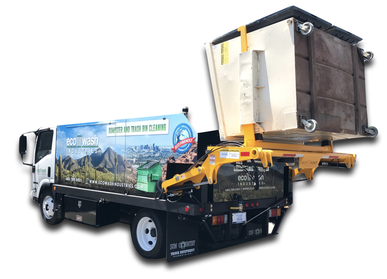 Dumpster and Trash bin cleaning truck for sale in Phoenix, Arizona